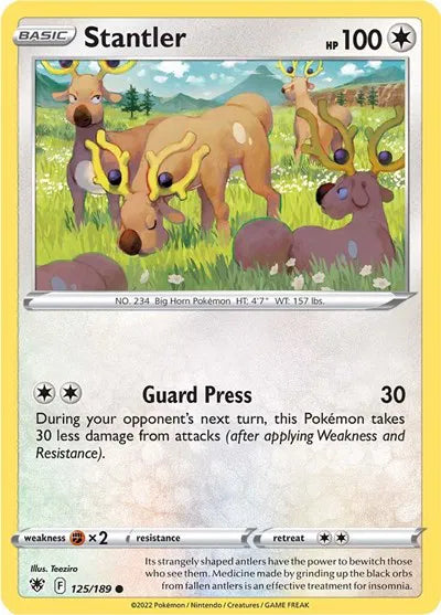 125/189 Stanler Reverse Holo - Astral Radiance