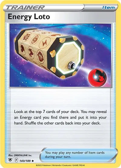 140/189 Energy Loto Reverse Holo - Astral Radiance