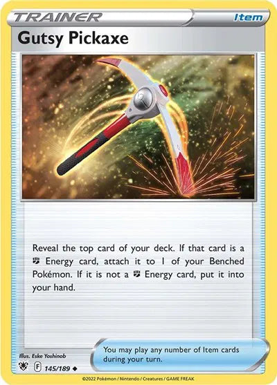 145/189 Gutsy Pickaxe Reverse Holo - Astral Radiance