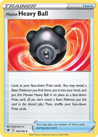 146/189 Hisuian Heavy Ball Reverse Holo - Astral Radiance