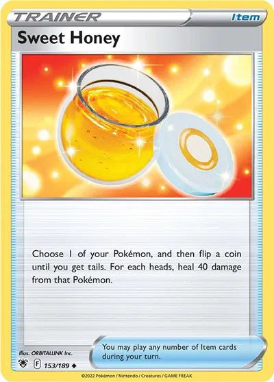 153/189 Sweet Honey Reverse Holo - Astral Radiance