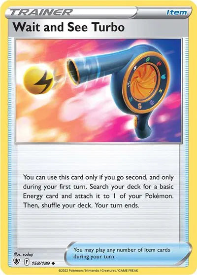 158/189 Wait and See Turbo Reverse Holo - Astral Radiance