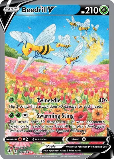 161/189 Beedrill V - Astral Radiance
