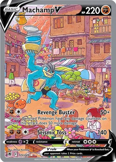 172/189 Machamp V - Astral Radiance