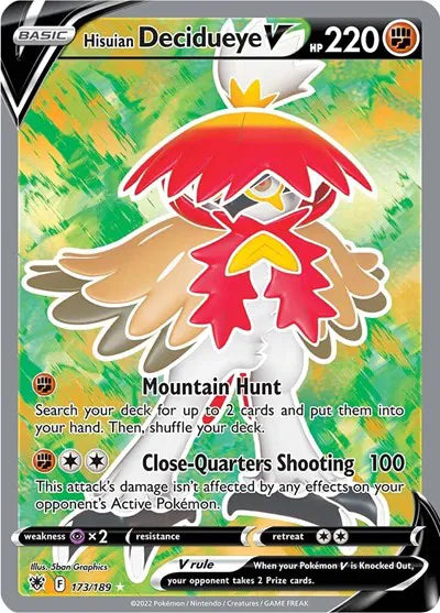 173/189 Hisuian Decidueye V - Astral Radiance