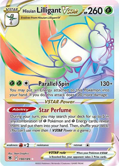 190/189 Hisuian Lilligant VSTAR - Astral Radiance
