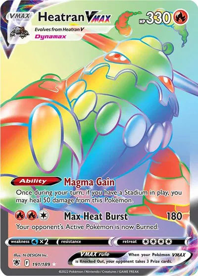 191/189 Heatran VMAX - Astral Radiance