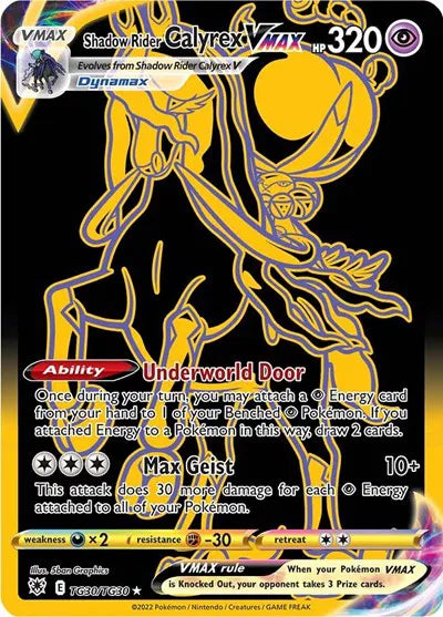 TG30/TG30 Shadow Rider Calyrex VMAX - Astral Radiance