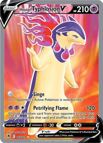 169/189 Hisuian Typhlosion V - Astral Radiance