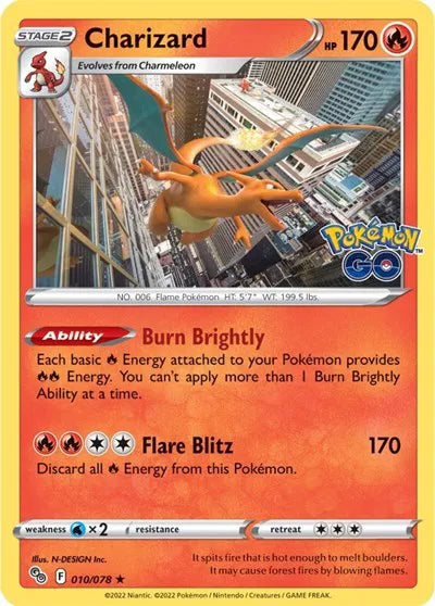 010/078 Charizard Reverse Holo