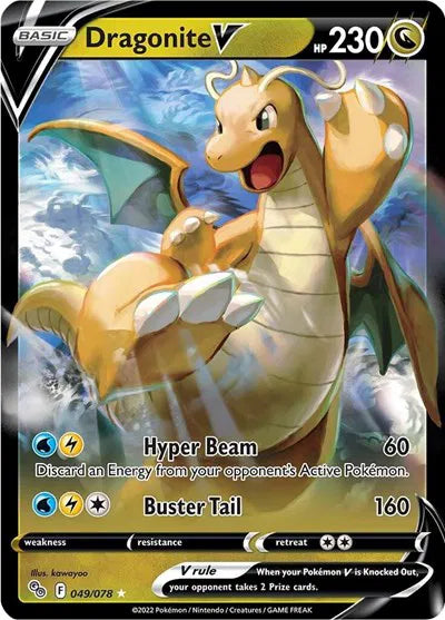 049/078 Dragonite V - Pokemon Go