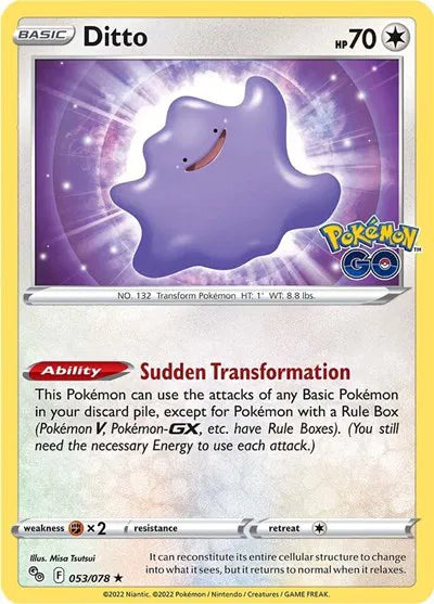 053/078 Ditto - Pokemon Go