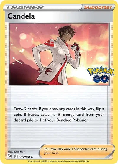 065/078 Candela Reverse Holo - Pokemon Go