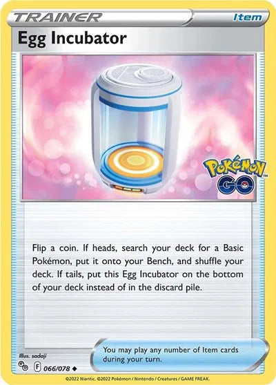 066/078 Egg Incubator Reverse Holo - Pokemon Go