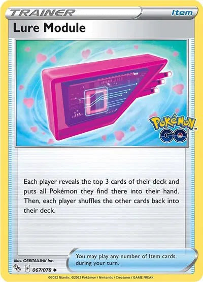 067/078 Lure Module Reverse Holo - Pokemon Go