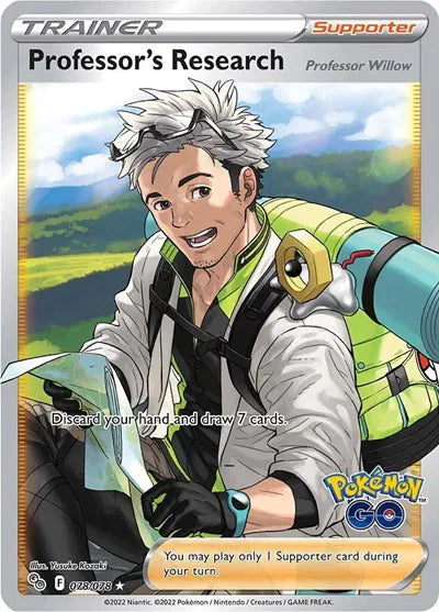 078/078 Professor's Research - Pokemon Go