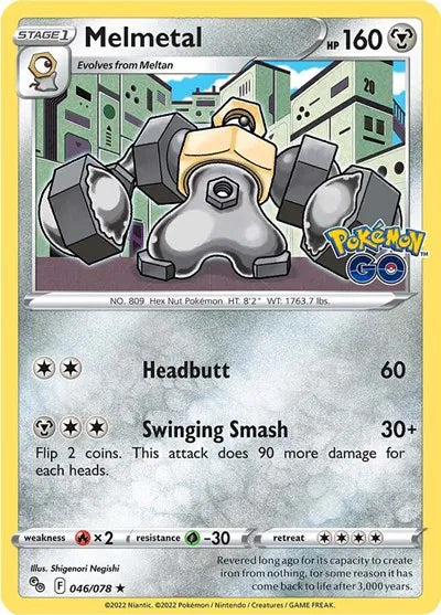 046/078 Melmetal Holofoil - Pokemon Go