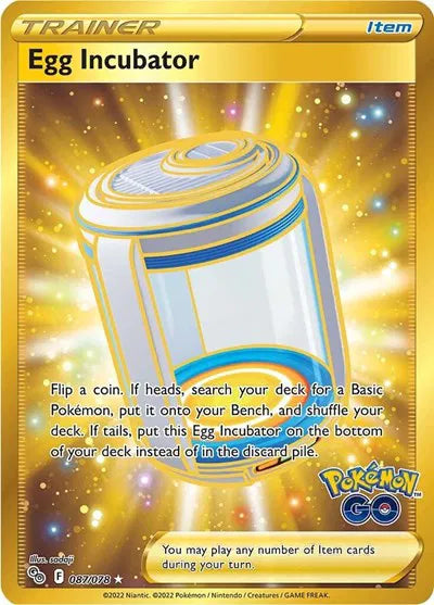 087/078 Egg Incubator - Pokemon Go