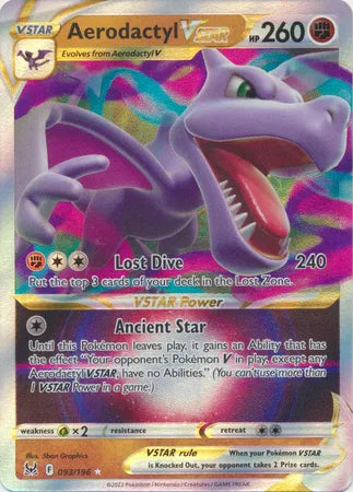 093/196 Aerodactyl VSTAR - Lost Origin