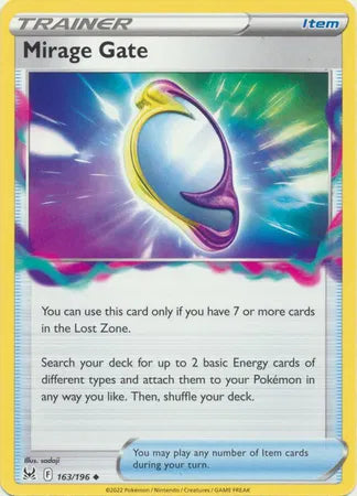 163/196 Mirage Gate Reverse Holo - Lost Origin