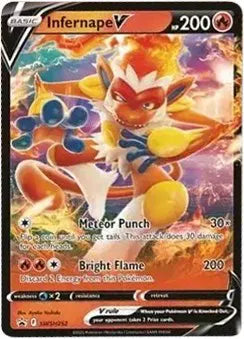 SWSH252 Infernape V - SWSH Black Star Promo