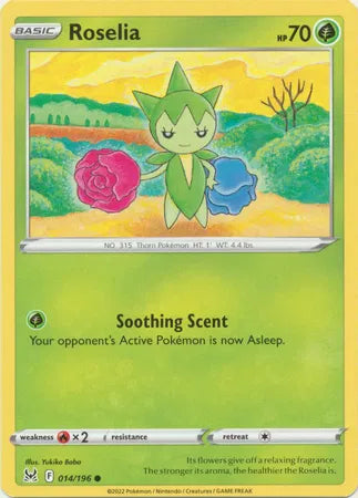 014/196 Roselia Reverse Holo