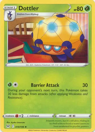 019/196 Dottler Reverse Holo