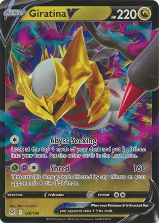 130/196 Giratina V - Lost Origin