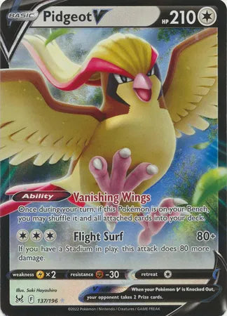 137/196 Pigeot V - Lost Origin