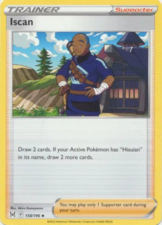 158/196 Iscan Reverse Holo - Lost Origin