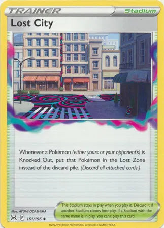 161/196 Lost City Reverse Holo - Lost Origin