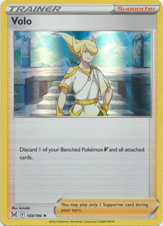 169/196 Volo Reverse Holo - Lost Origin