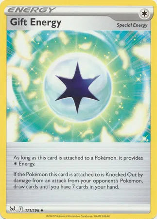 171/196 Gift Energy Reverse Holo - Lost Origin