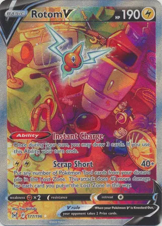 177/196 Rotom V - Lost Origin