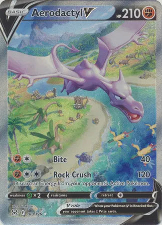 180/196 Aerodactyl V - Lost Origin