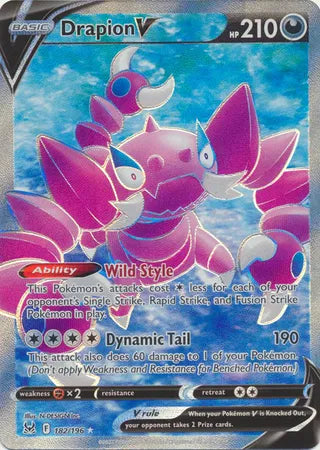 182/196 Drapion V - Lost Origin