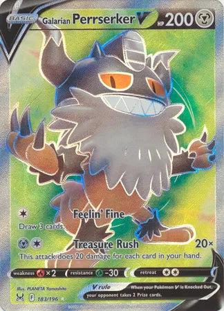 183/196 Galarian Perrserker V - Lost Origin