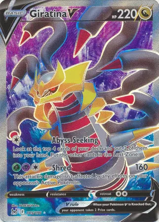 185/196 Giratina V - Lost Origin