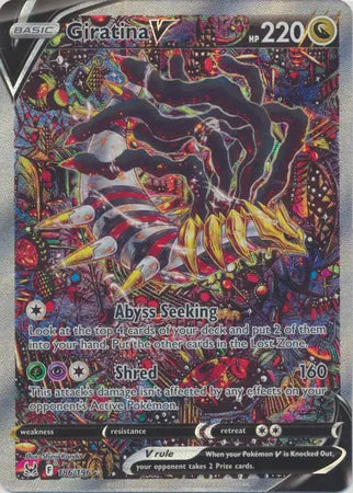 186/196 Giratina V - Lost Origin