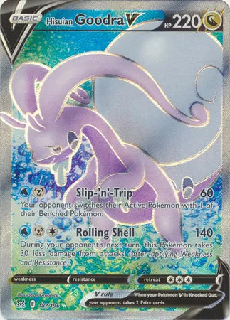 187/196 Hisuian Goodra V - Lost Origin