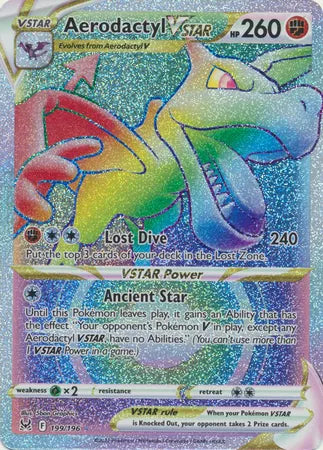 199/196 Aerodactyl VStar - Lost Origin