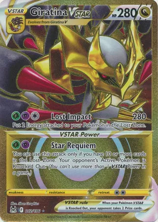 212/196 Giratina VStar - Lost Origin