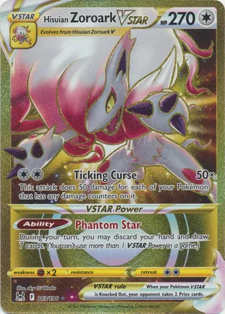 213/196 Hisuian Zoroark VSTAR - Lost Origin