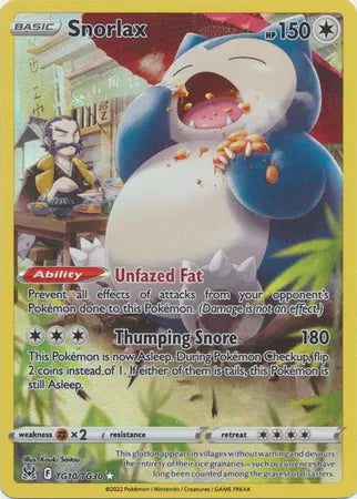 TG10/TG30 Snorlax - Lost Origin