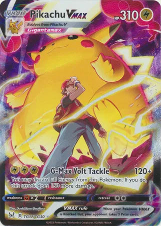 TG17/TG30 Pikachu VMAX - Lost Origin