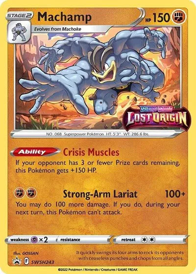 SWSH243 Machamp - SWSH Black Star Promo