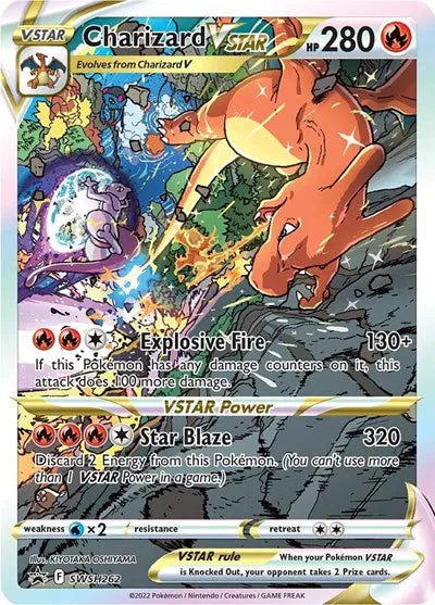 SWSH262 Charizard VStar - SWSH Black Star Promo