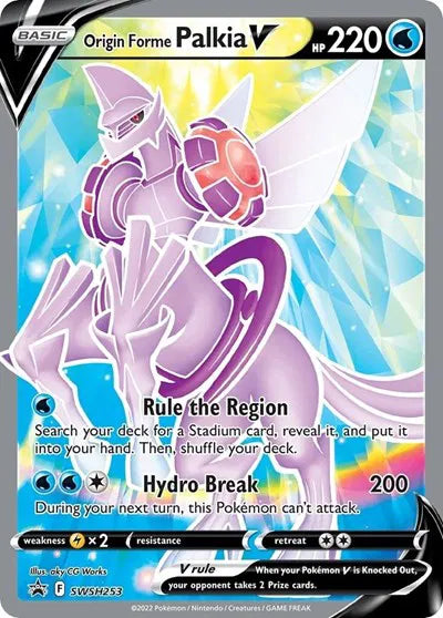 SWSH253 Origin Forme Palkia V - SWSH Black Star Promo