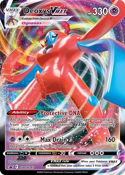 SWSH267 Deoxys VMAX - SWSH Black Star Promo