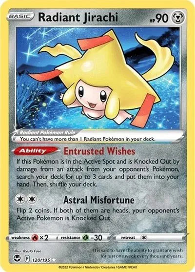 120/195 Radiant Jirachi - Silver Tempest